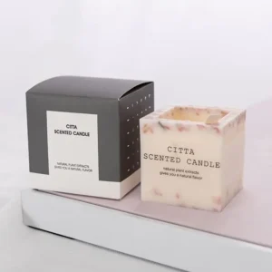 foldable candle gift set boxes