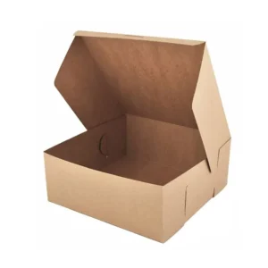 four corner cake box