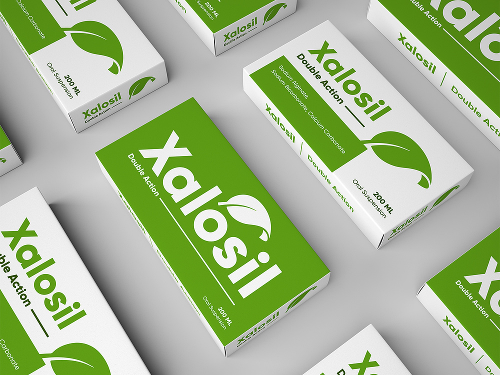 medicine product box packaging design